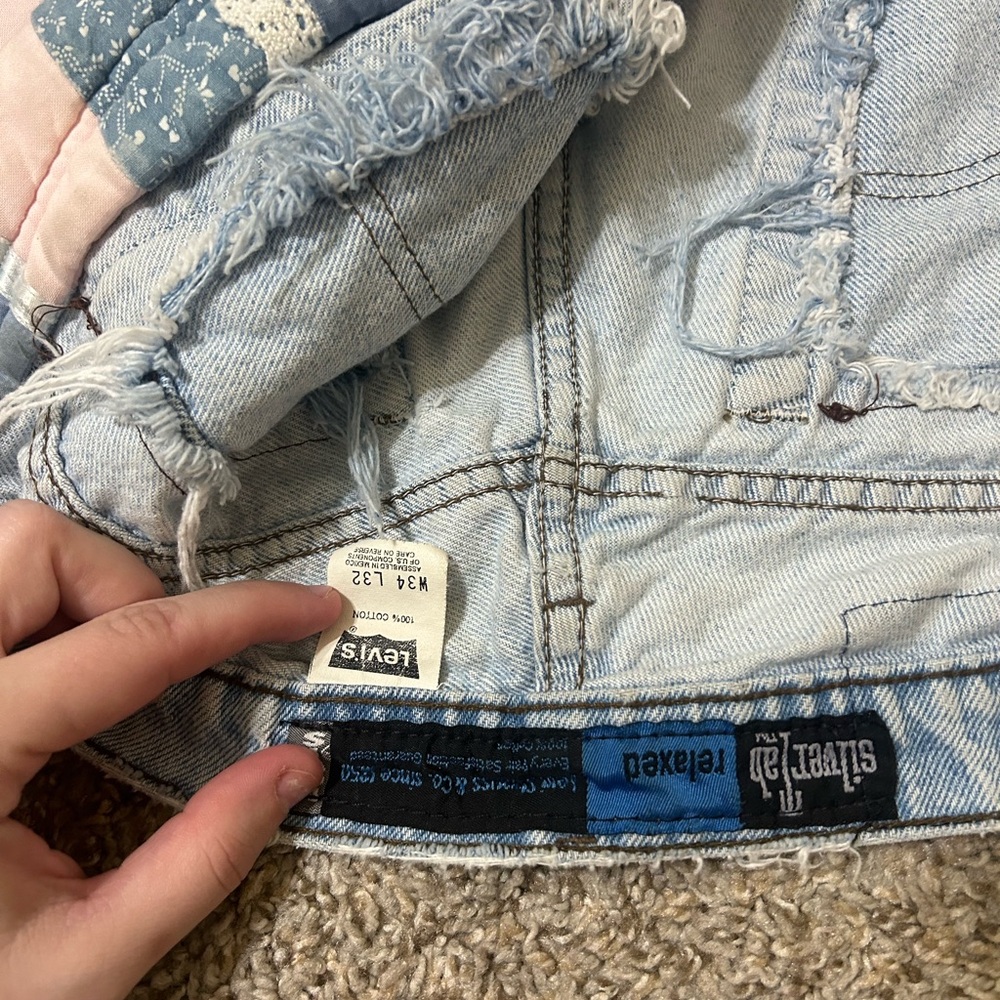 Levi's Multicolor Patchwork Upcycled Denim Jacket… - image 7